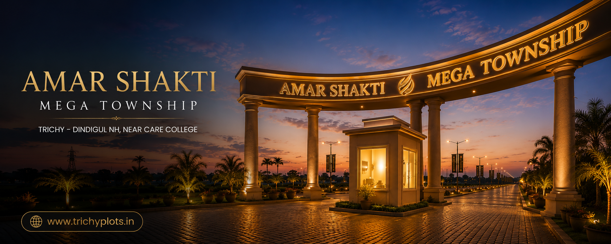 VSJ Amar Shakti Mega Township | DTCP & RERA Approved Residential Plots on Trichy–Dindigul NH Near CARE College | VSJ City Properties gallery